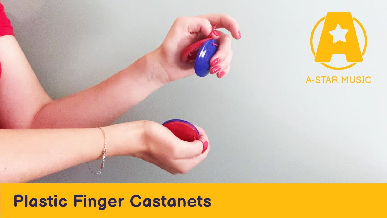 A-Star Plastic Finger Castanets | AP4311