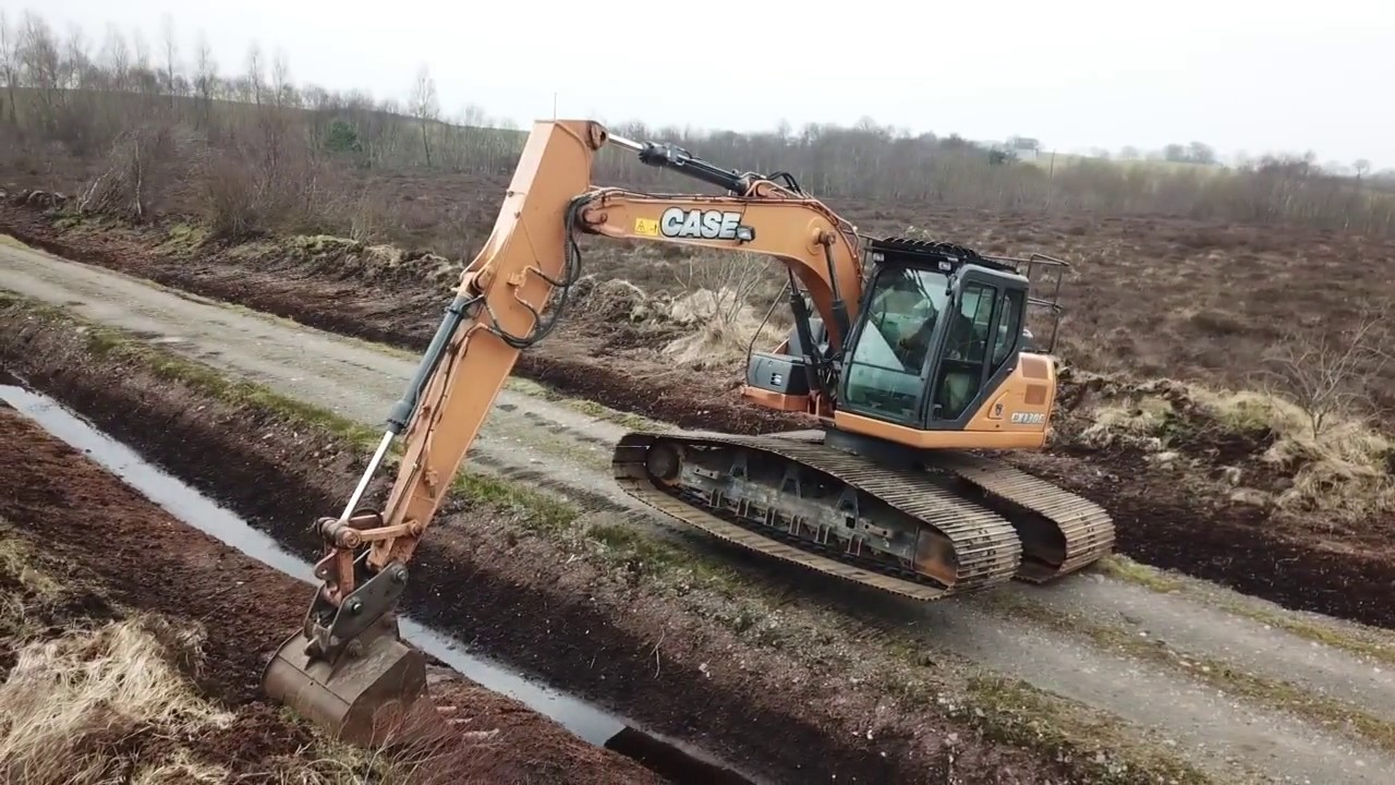 Case CX130C Super Low Ground Pressure Excavator