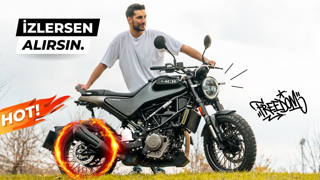 Sür Ve Çek #11! | Husqvarna 401 Svartpilen | Başa Bela Açacak Motosiklet | 3. Viteste Teker Mi?
