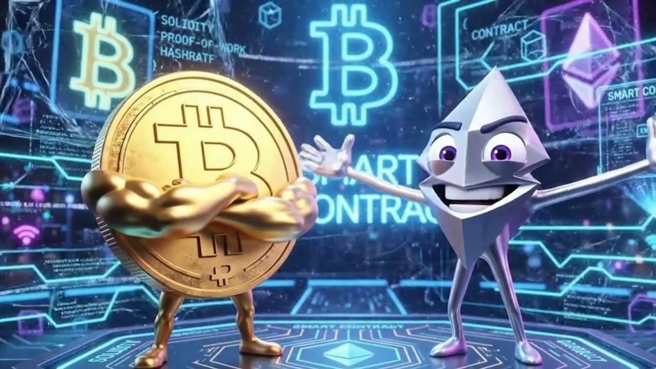 Bitcoin vs Ethereum: The Ultimate Crypto Battle Explained in 60 Seconds