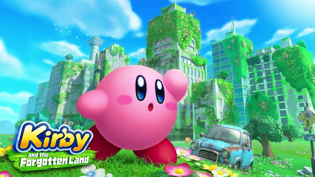 Kirby y la tierra olvidada : Downtown Grassland Theme