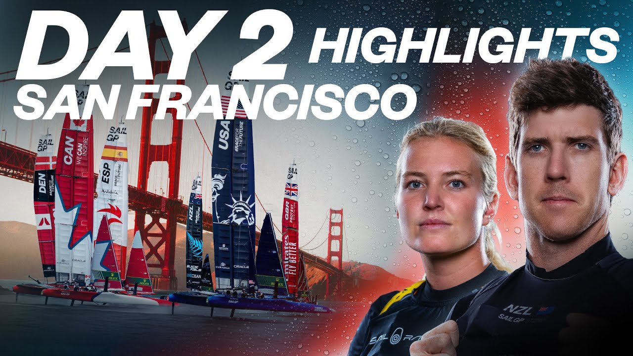 Day 2 Highlights // SailGP Season 4 Grand Final
