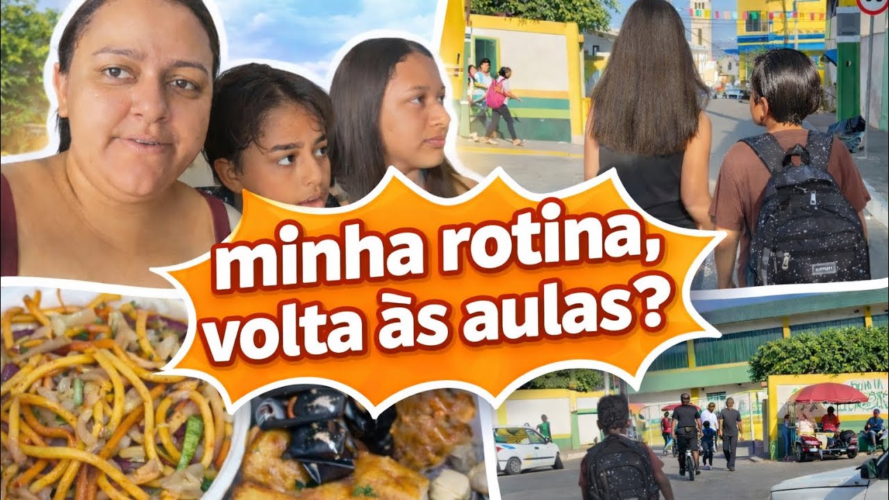 Minha rotina | Volta às aulas com 3 filhos 🎒✨ (mãe real, sem filtros)
