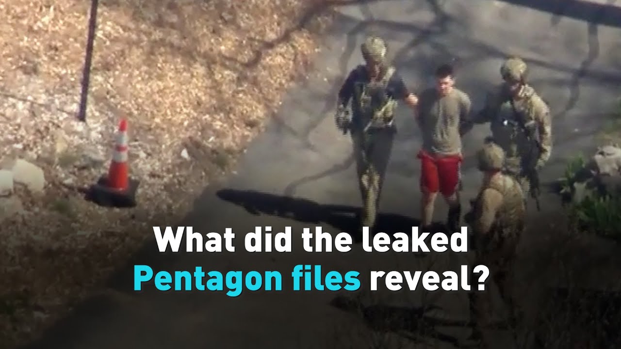 What did the leaked Pentagon files reveal?