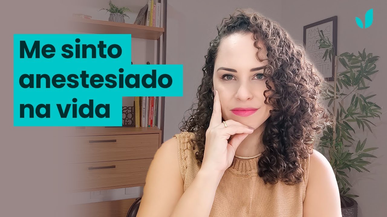 Por que não consigo sentir mais nada? Me sinto anestesiado | Jhanda Siqueira
