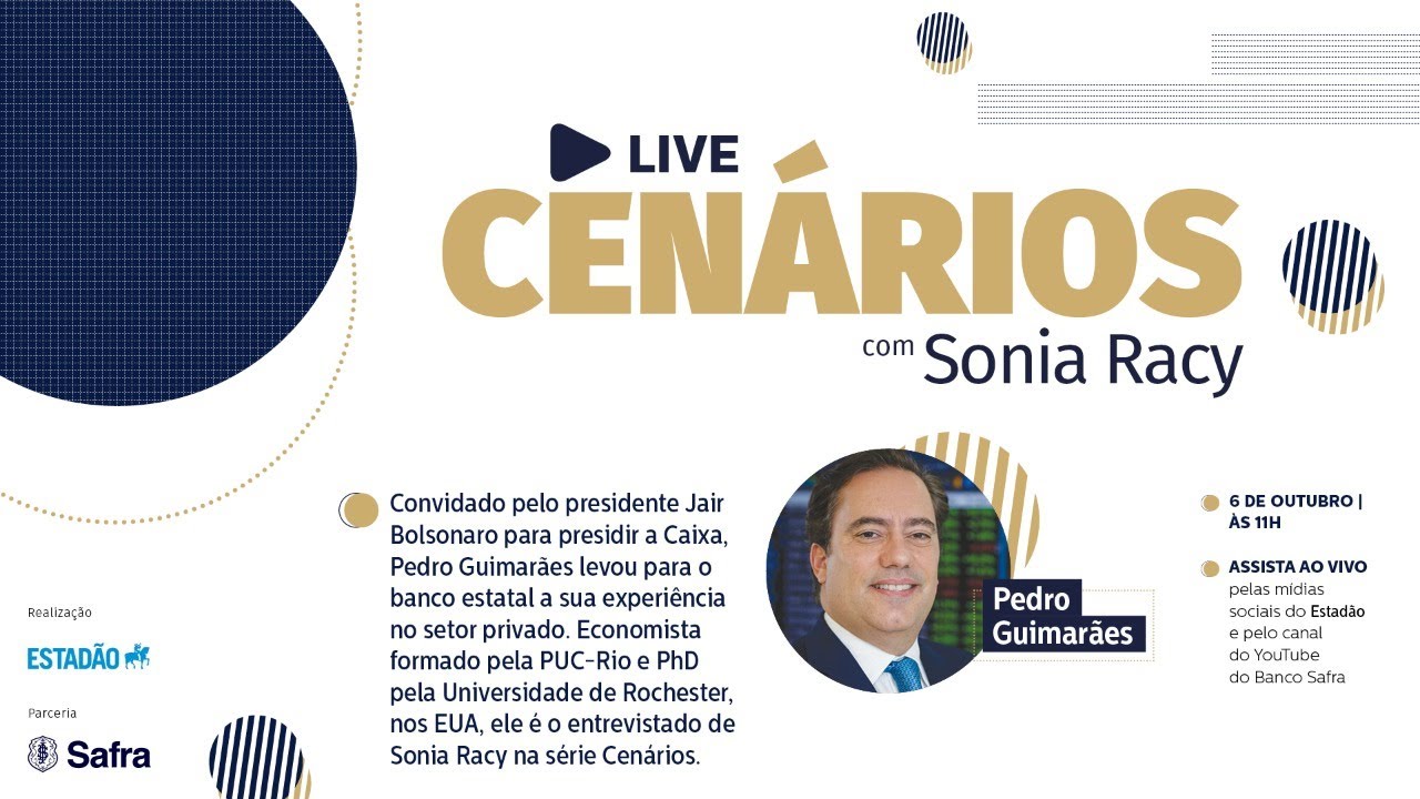 Conte&uacute;do Patrocinado - Live Cen&aacute;rios com Sonia Racy