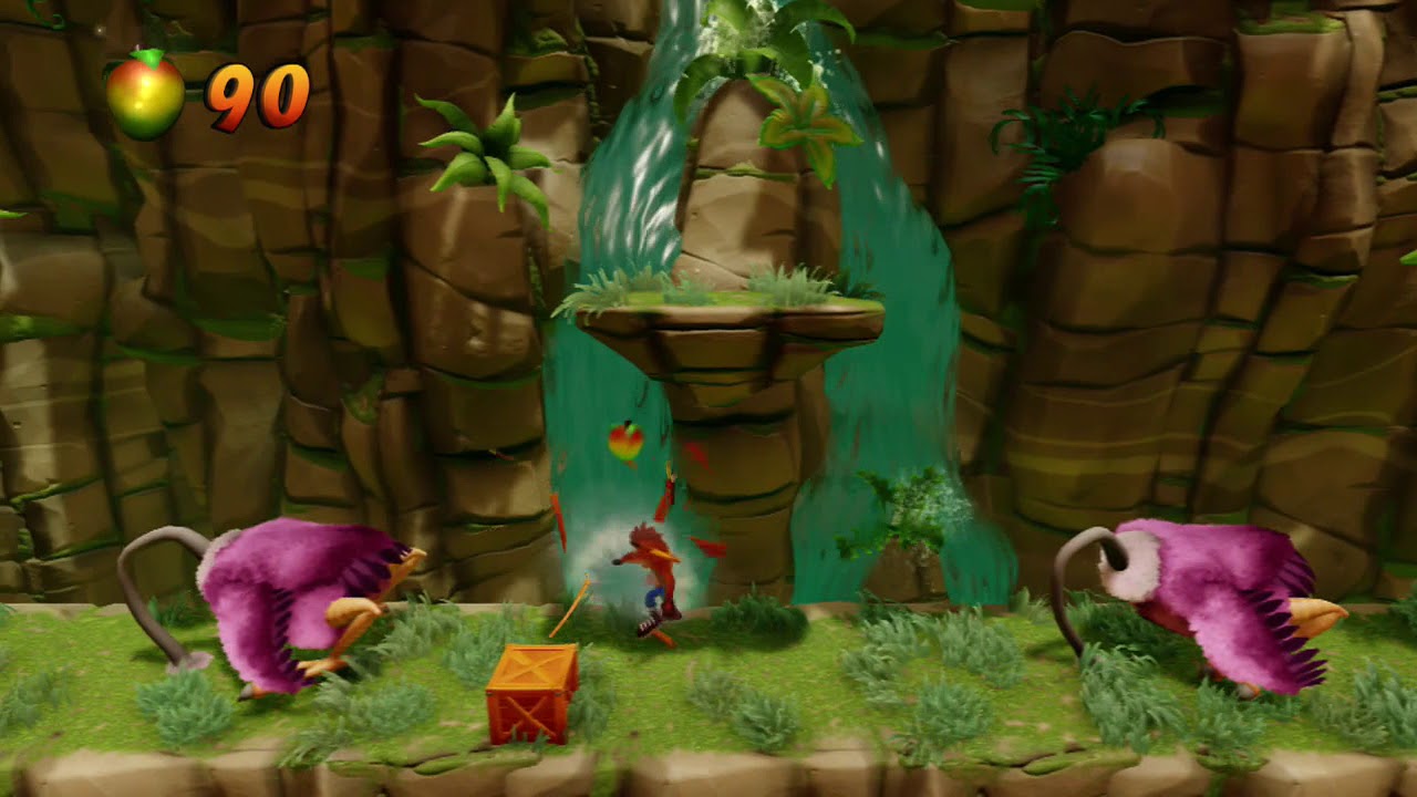 Crash Bandicoot 2 (N-Sane Trilogy) - Level 1: Turtle Woods (Crystal/Gem/Blue Gem)