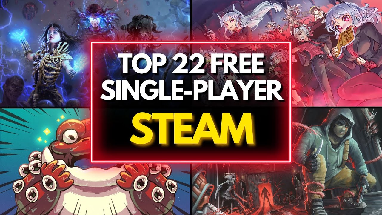 TOP 20 Best FREE SINGLE-PLAYER Games on Steam!