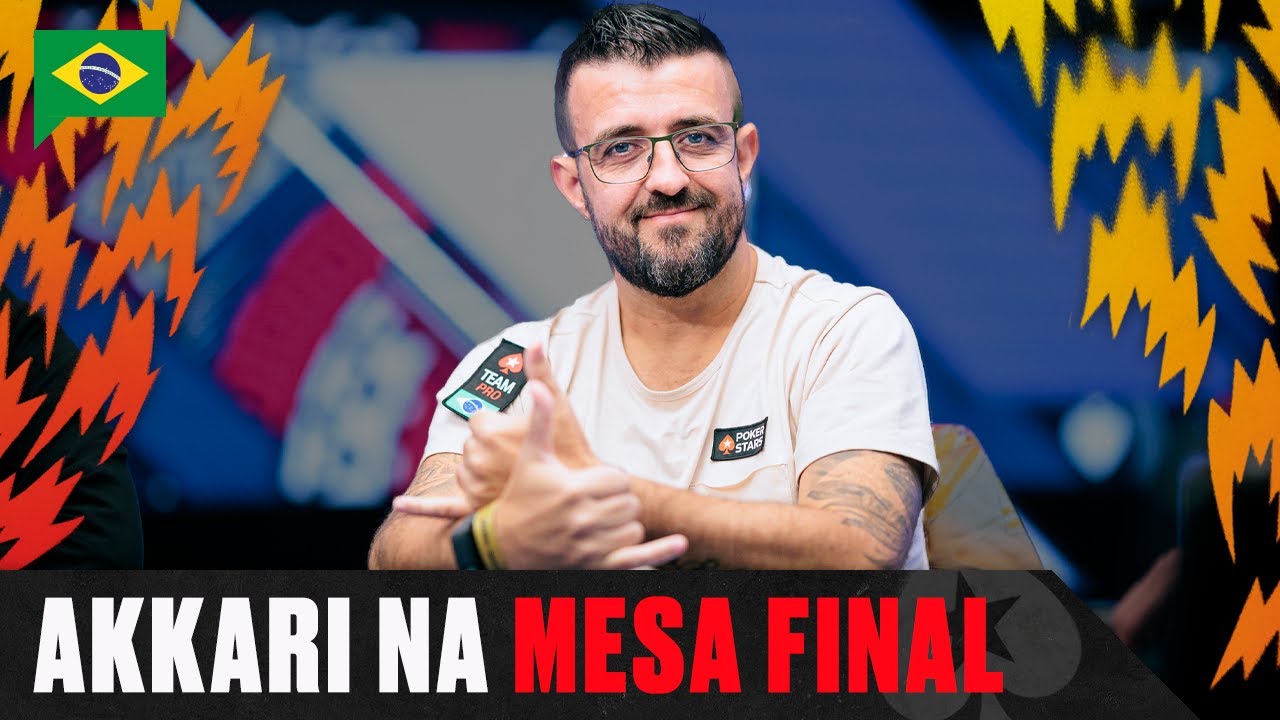 AKKARI NO EPT | Parte 2 | EPT Barcelona MESA FINAL 🔥&spades;️ PokerStars Brasil
