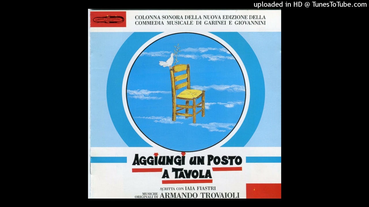 Aggiungi Un Posto A Tavola - Peccato Che Sia Peccato (base versione 1990/instrumental 1990 version)