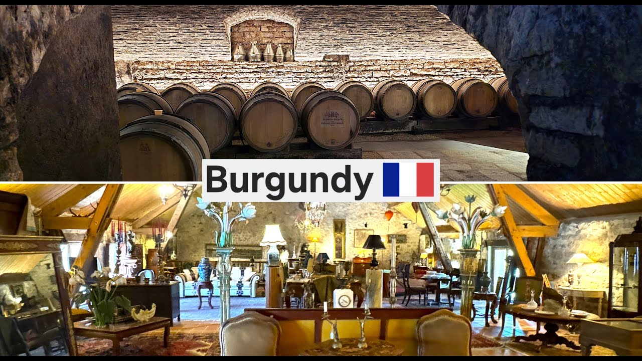 Burgundy's oldest winery, the worlds most expensive vineyard and a beautiful brocante