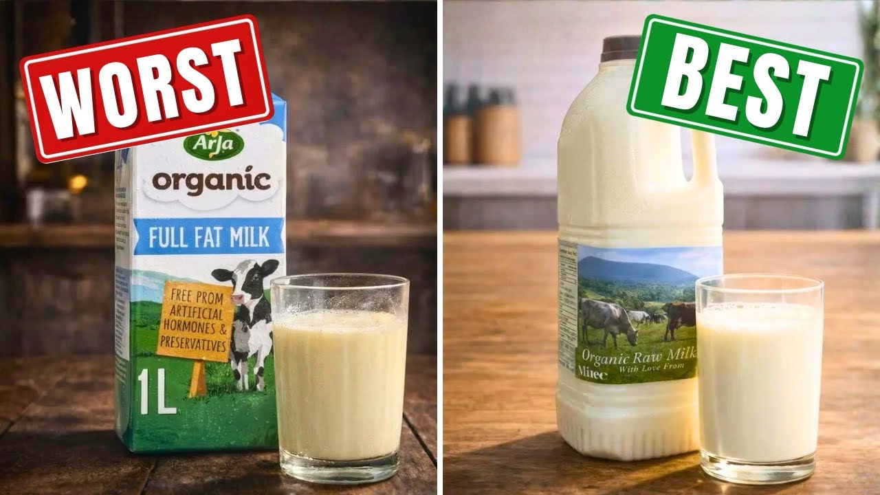 I Tested 12 UK Organic Milk Brands — From Worst To Best