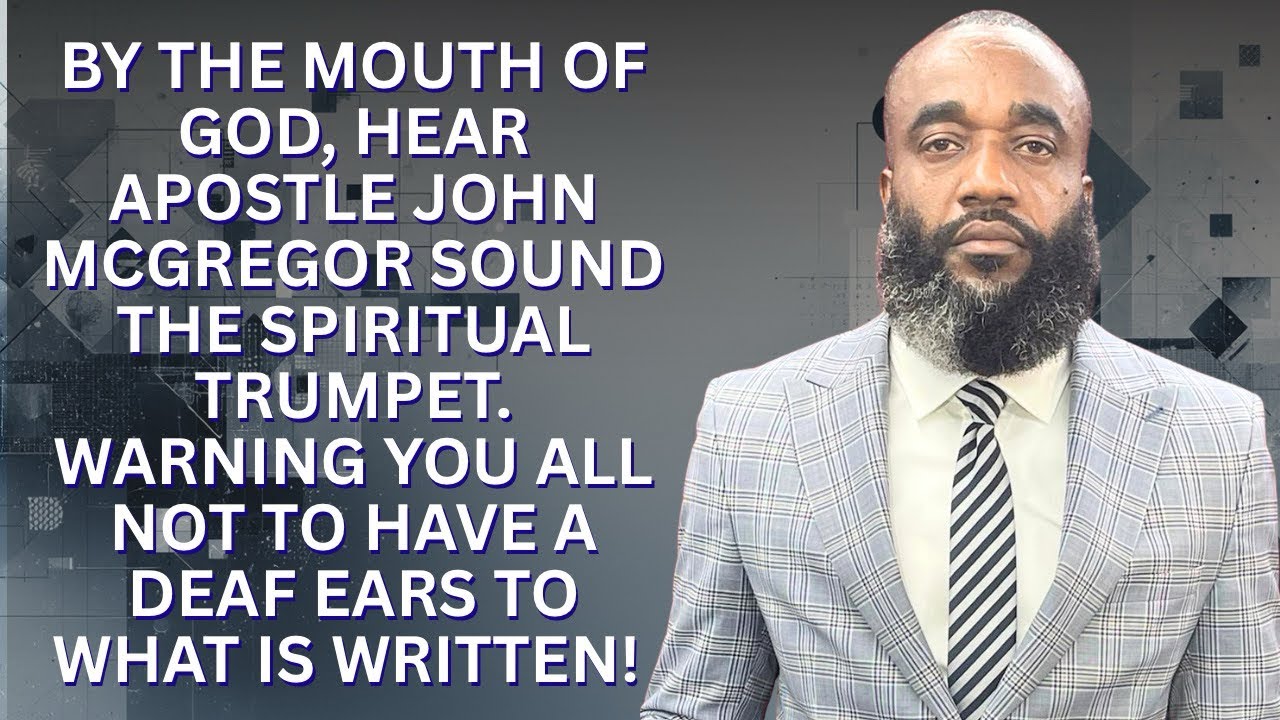 Hear the voice of God crying out through Apostle John McGregor to you people’s souls. Listen now!