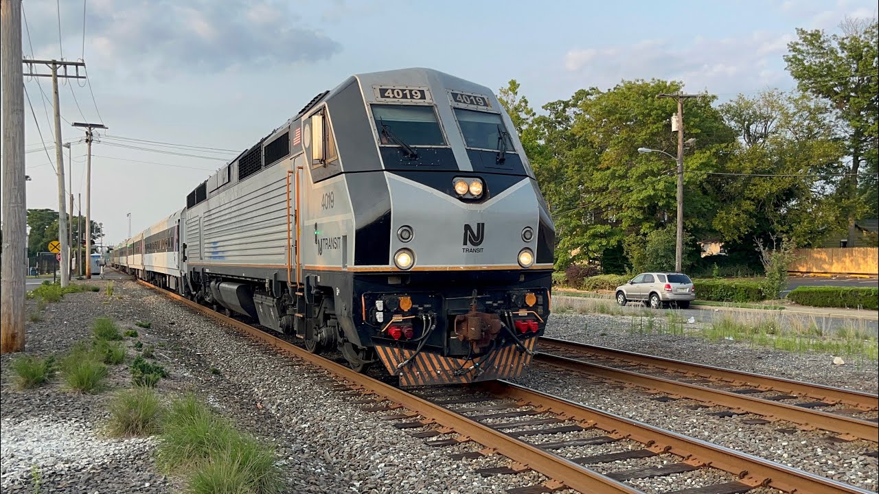 NJ Transit - Summer 2024 on the North Jersey Coast Line