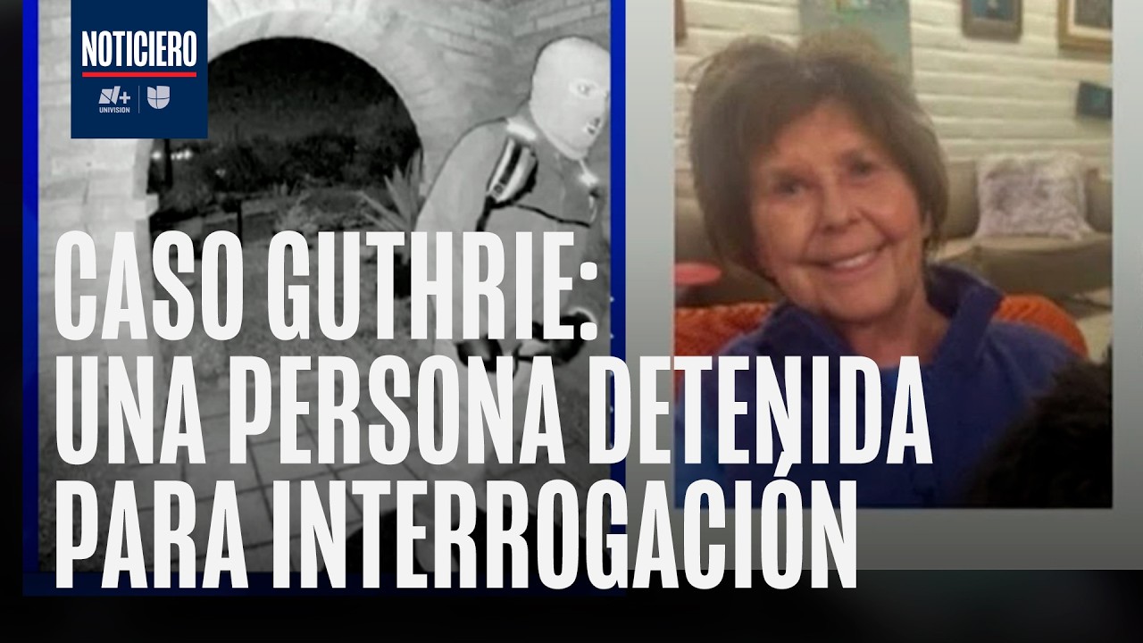 Reportan detención de una persona para interrogarla sobre desaparición de Nancy Guthrie