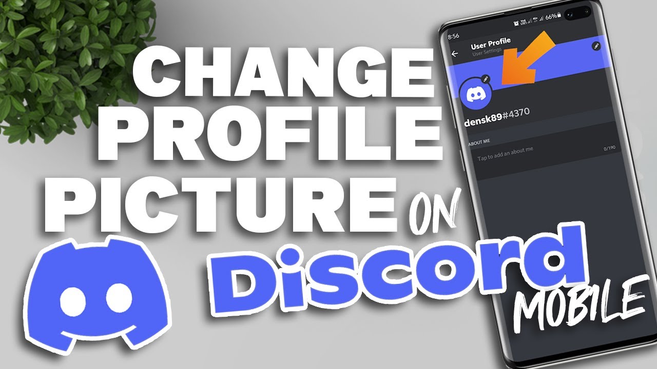 How to change profile picture on Discord Mobile 2021