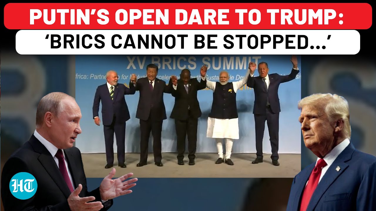 Putin Dares Trump? Counters U.S. President’s ‘BRICS Is Dead’ Remark With ‘Will Not Stop’ Roar