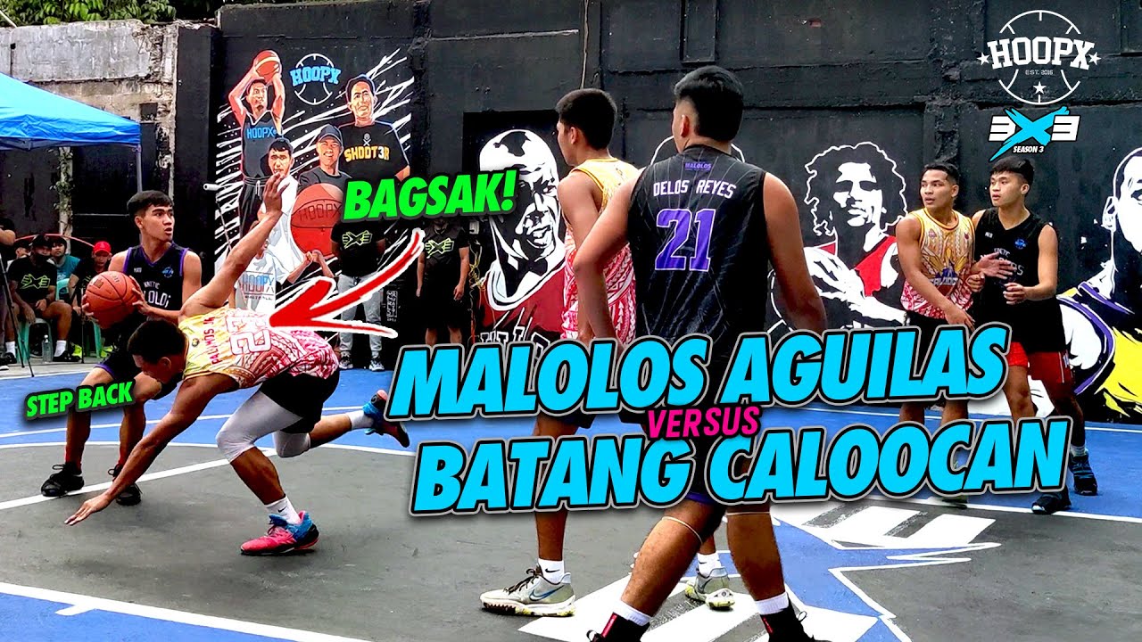 PARANG FINALS NA AGAD! | BATANG CALOOCAN VS MALOLOS AGUILAS | HOOPX 3X3 BATTLE S3 EP 1