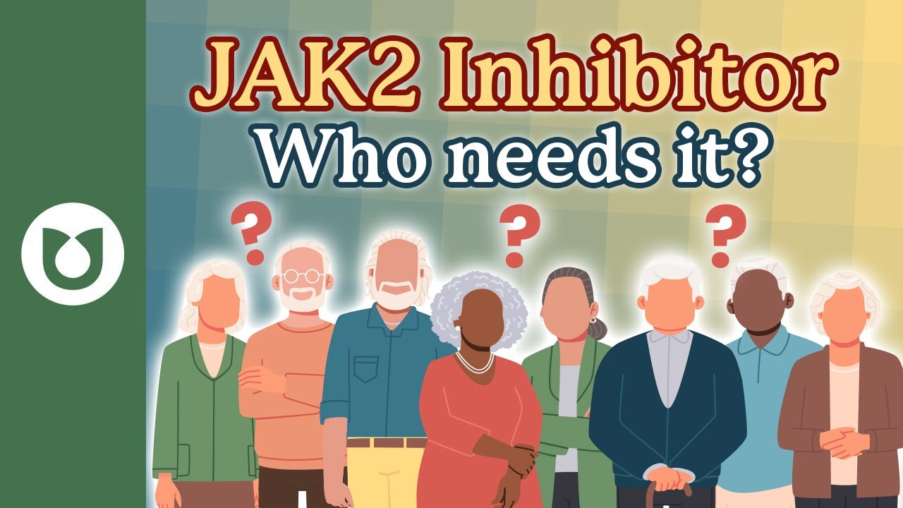 Who is typically prescribed JAK2 inhibitors? #myelofibrosis