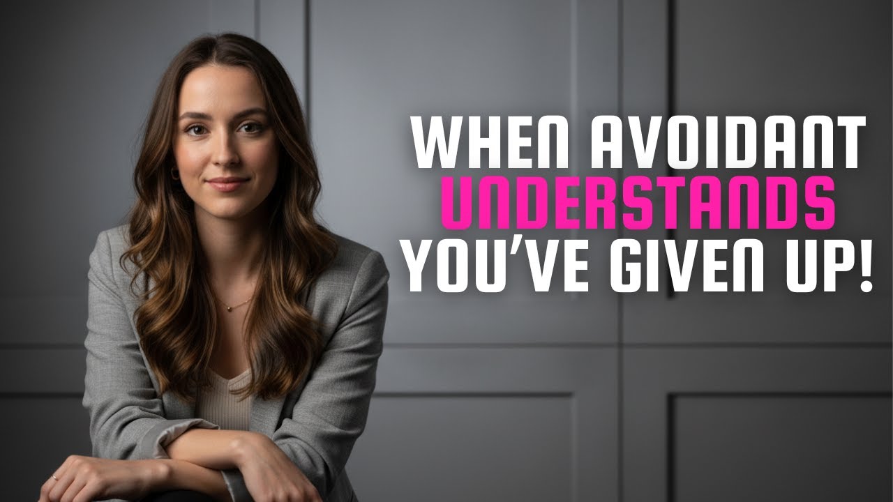 When the Avoidant Understands You’ve Given Up—Their Reaction Will Shock You | Clara Vance!
