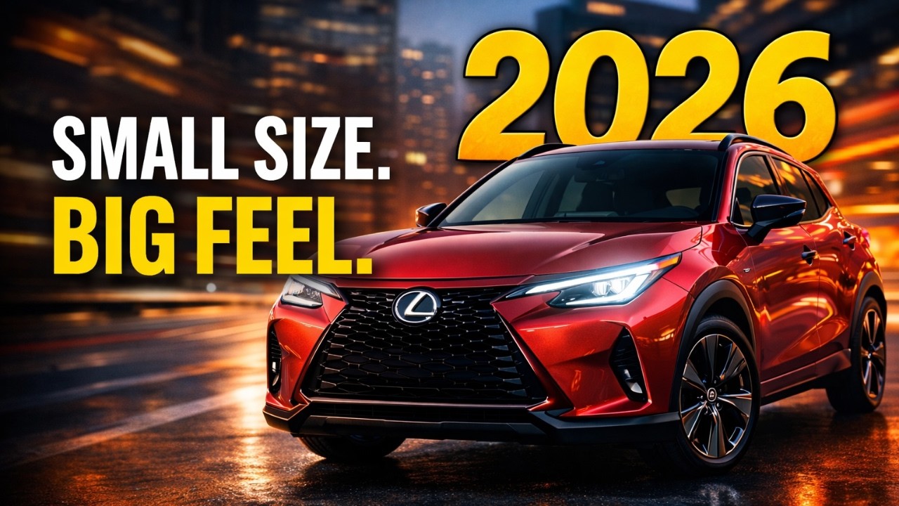 LEXUS LBX 2026: Маленький размер, БОЛЬШОЙ сюрприз!