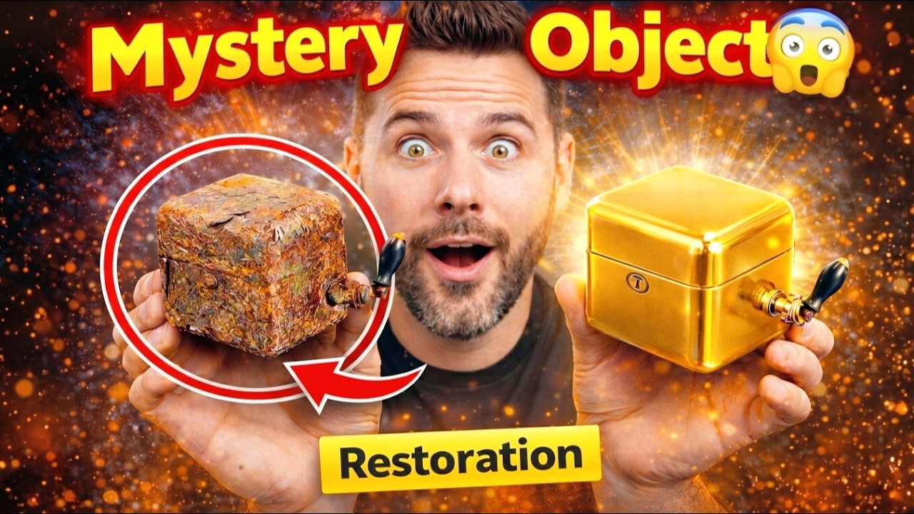 Mystery Object Restoration Guess What It Is😲#restoration #mysteryobject #viarlvideo