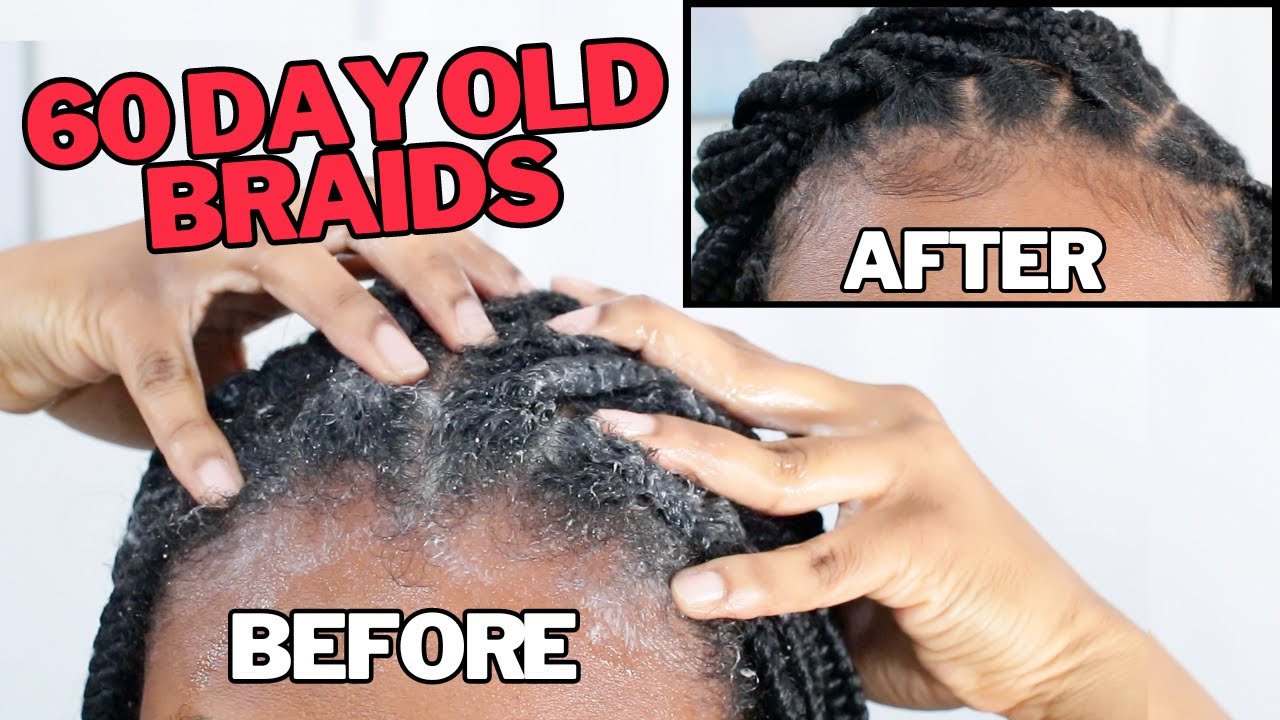 How to Refresh and Wash Knotless Box Braids