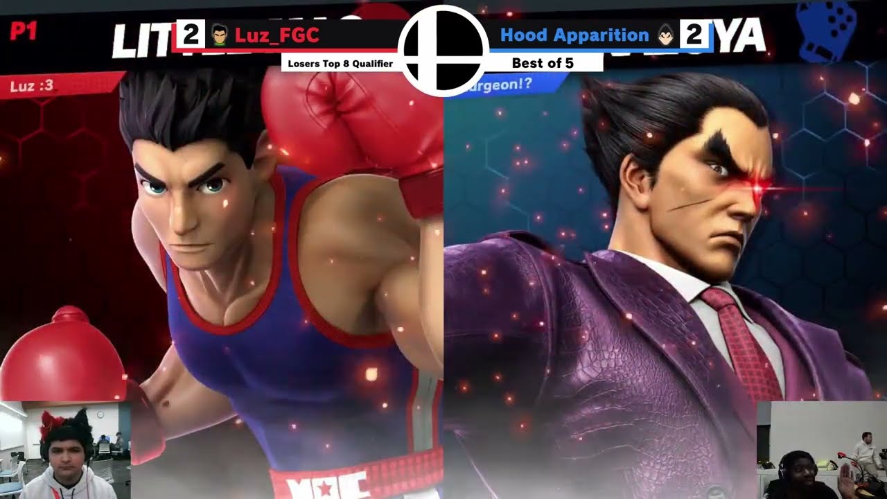 WWU Winter 2026 #2 LR4 - Luz_FGC (C Falcon, Little Mac) VS Hood Apparition (Mega Man, Kazuya) - SSBU