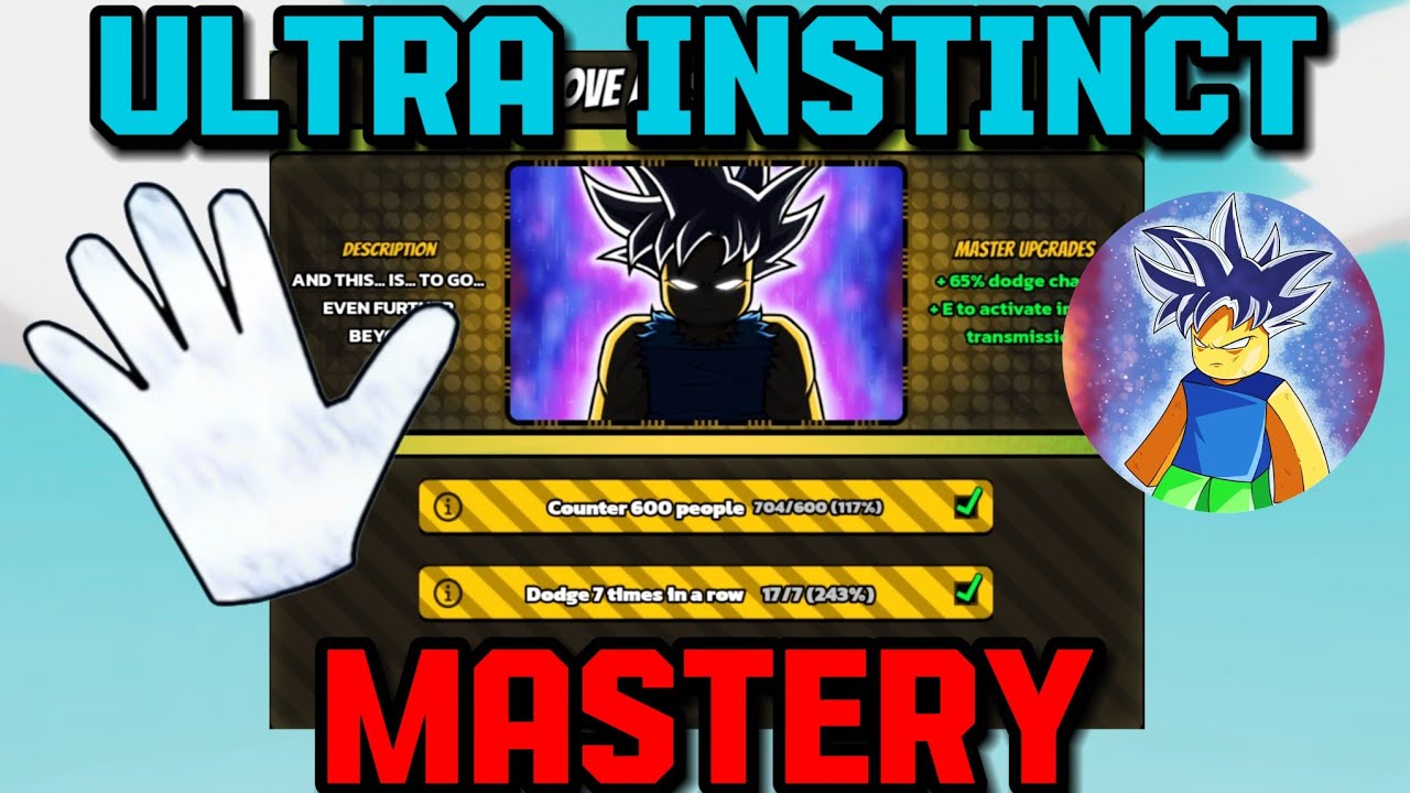 HOW I MASTERED the ULTRA INSTINCT GLOVE in Slap Battles!!
