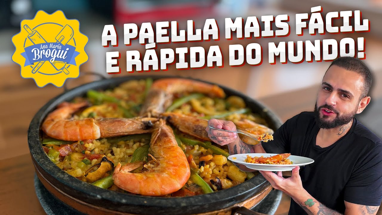 COMO FAZER A PAELLA MAIS FÁCIL DO MUNDO! | Cidadania4u | Ana Maria Brogui