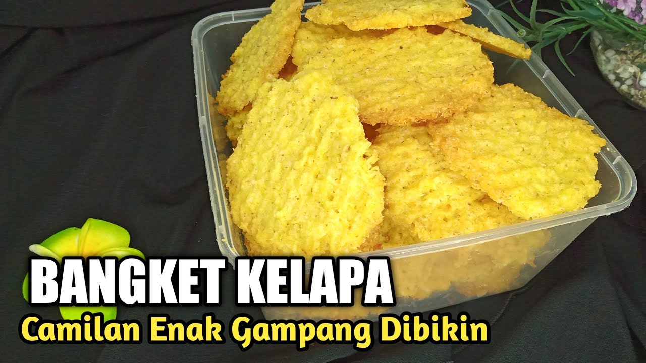 RESEP BANGKET KELAPA | BAHAN SIMPEL TAPI DIJAMIN ENAK