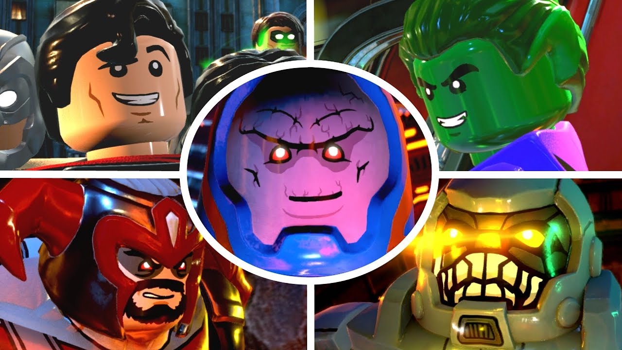 LEGO DC Super Villains - All Bosses & Ending