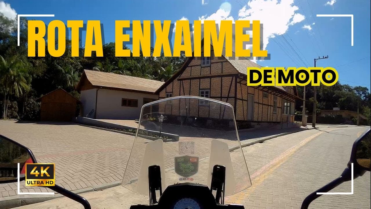 Almo&ccedil;o em restaurante medieval e passeio na rota enxaimel em Pomerode-SC! 4K