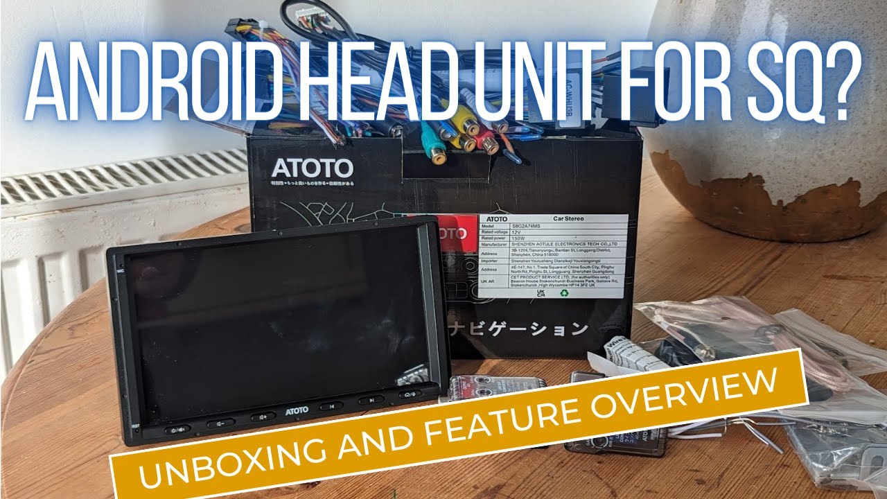 Головное устройство Android для SQ? Распаковка ATOTO S8MS #ATOTO #fire #multimedia