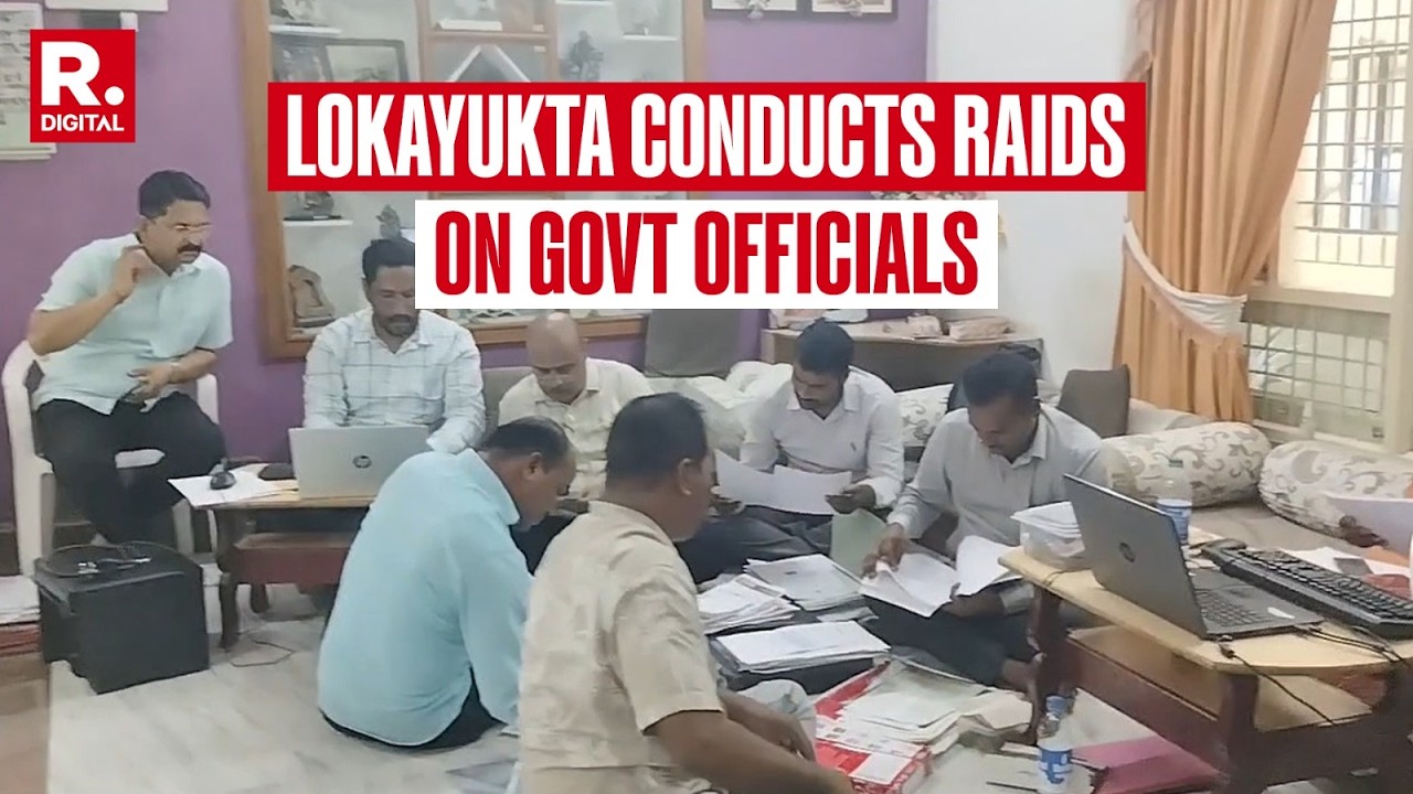 BREAKING: Karnataka Lokayukta Conducts Raids On 10 Government Officials Over Disproportionate Assets