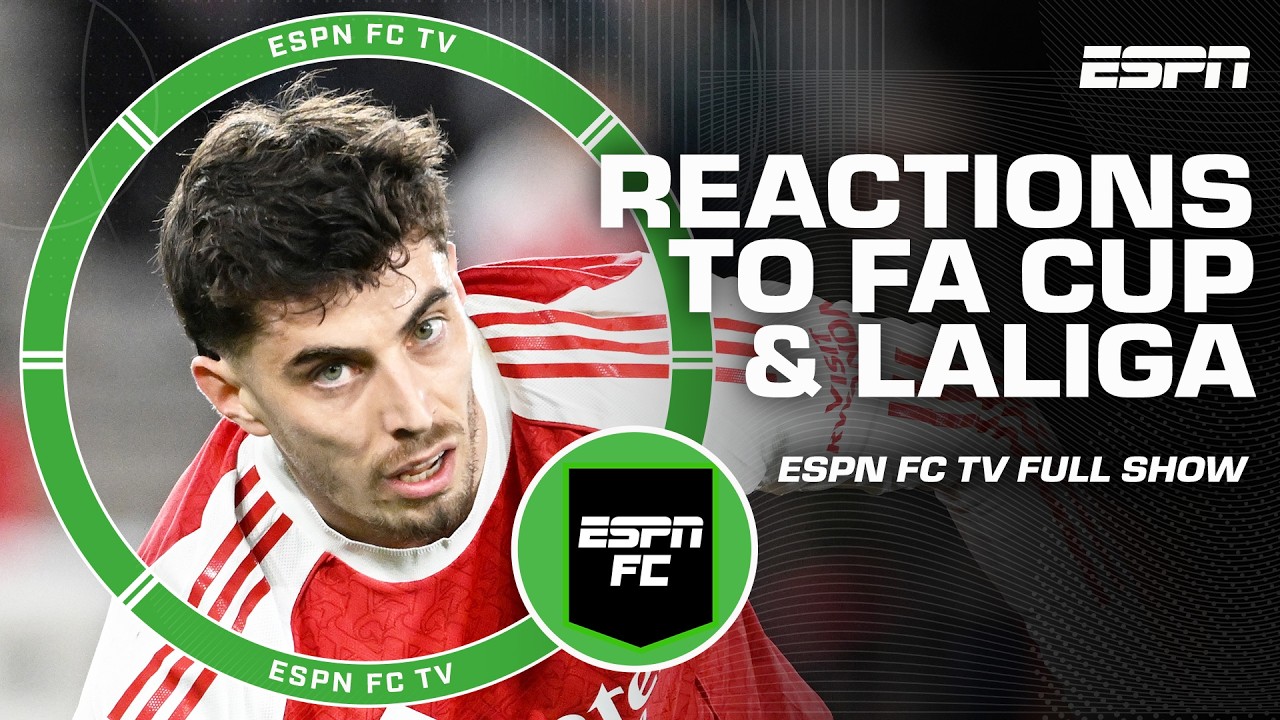 ARSENAL UPSET‼️CHELSEA ADVANCE 👀 Reactions to FA Cup quarter-finals + Barca results | ESPN FC