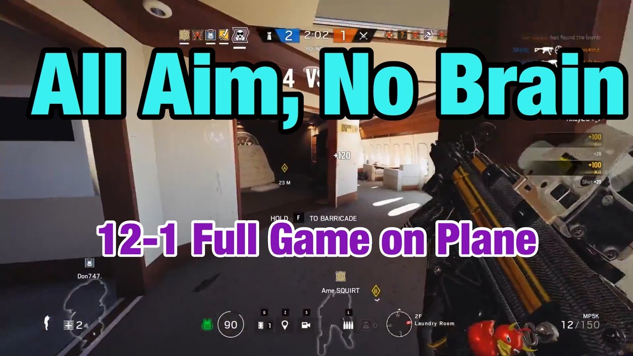 All Aim, No Brain - Rainbow Six Siege