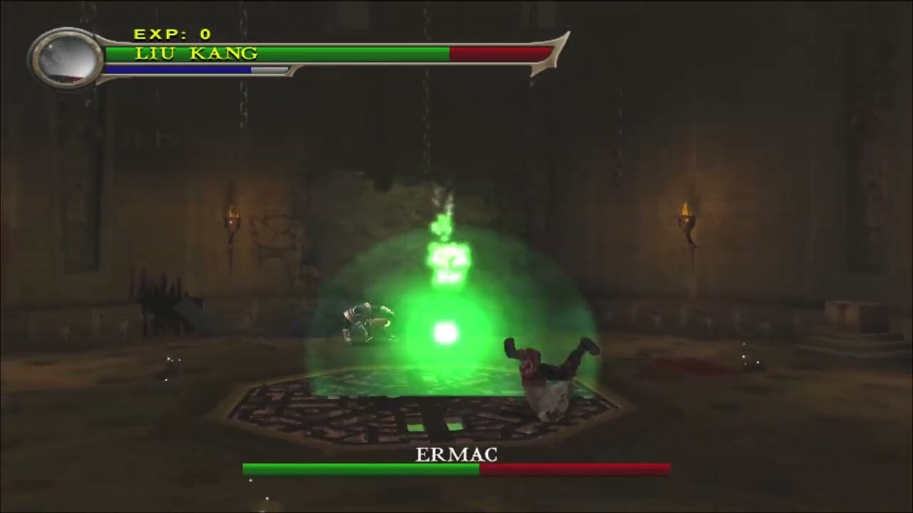 Mortal Kombat Shaolin Monks Custom Ermac Boss Fight #mortalkombatshaolinmonks #mortalkombat