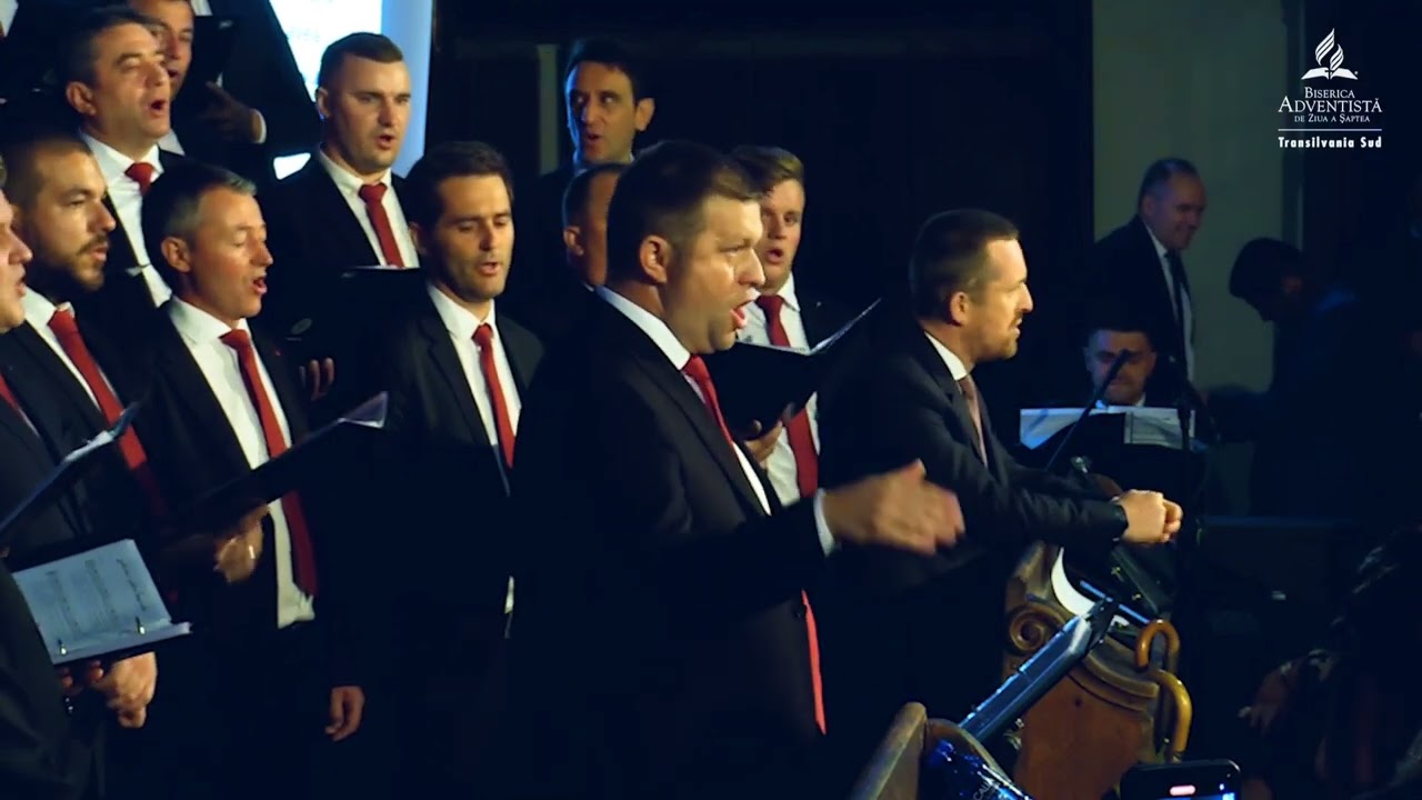 Vreau l&acirc;ngă Dumnezeu - Corul Barbatesc Moisei si sala | Concert la Biserica din Deal Sighișoara 🤍❤️🎙