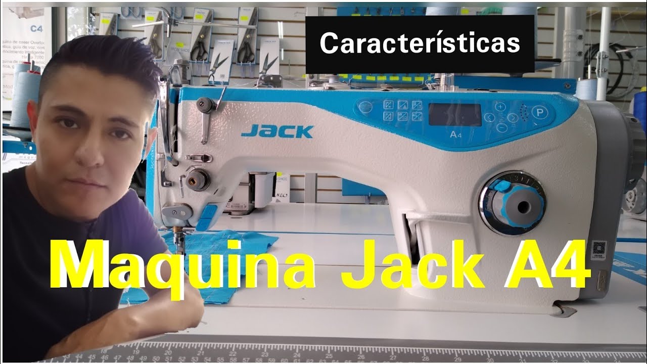 Maquina Jack A4 automática Características Importantes