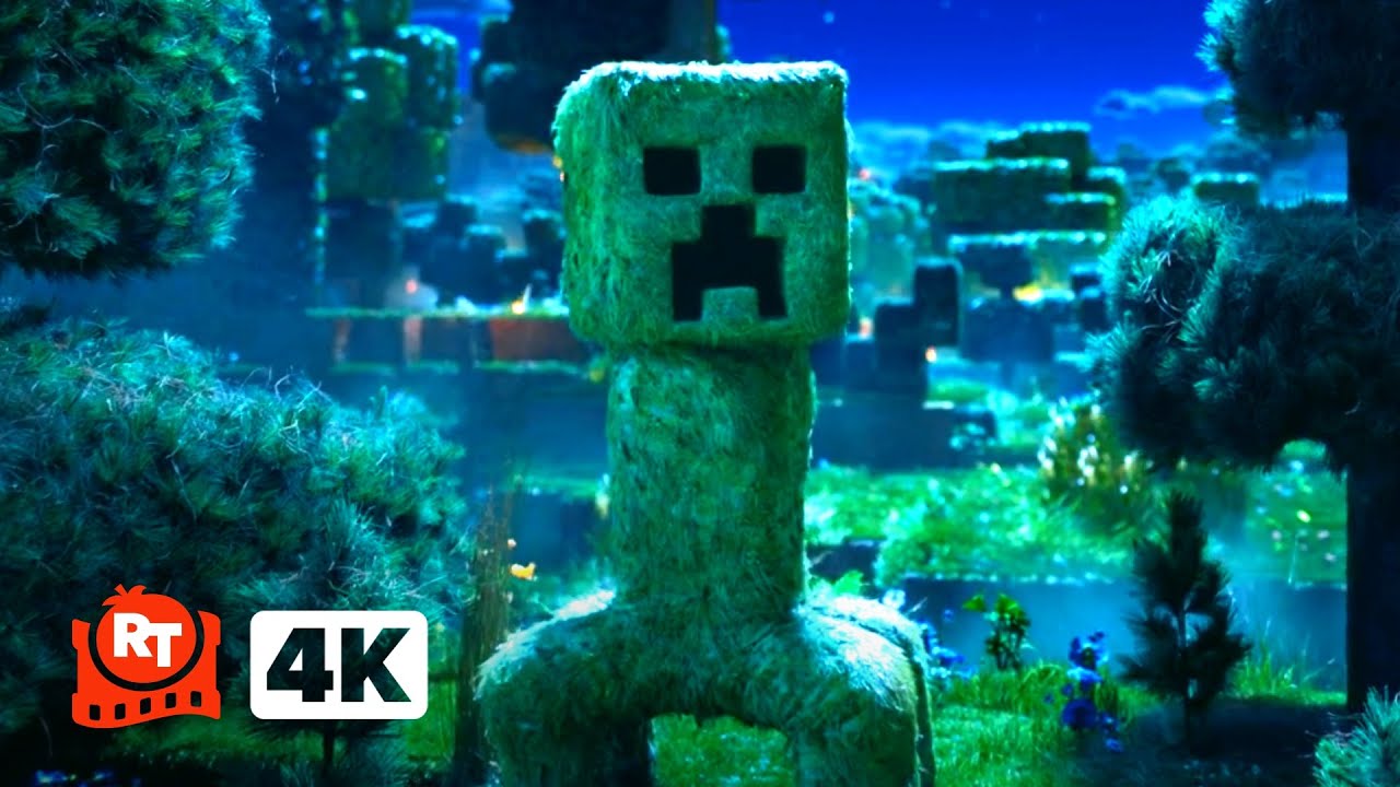 A Minecraft Movie - CREEPER ATTACK!!!