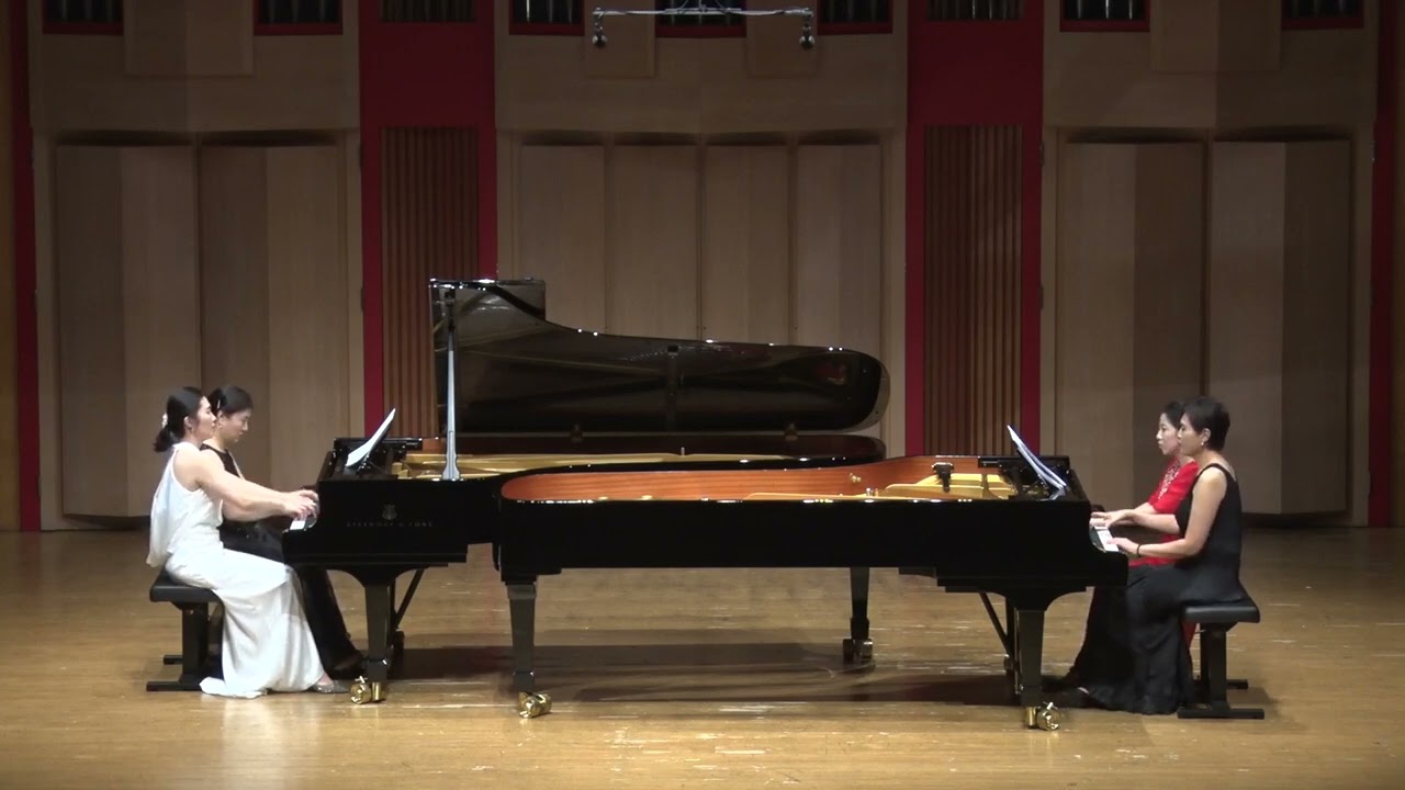 Chabrier - Rhapsodie España for 2 pianos 8 hands