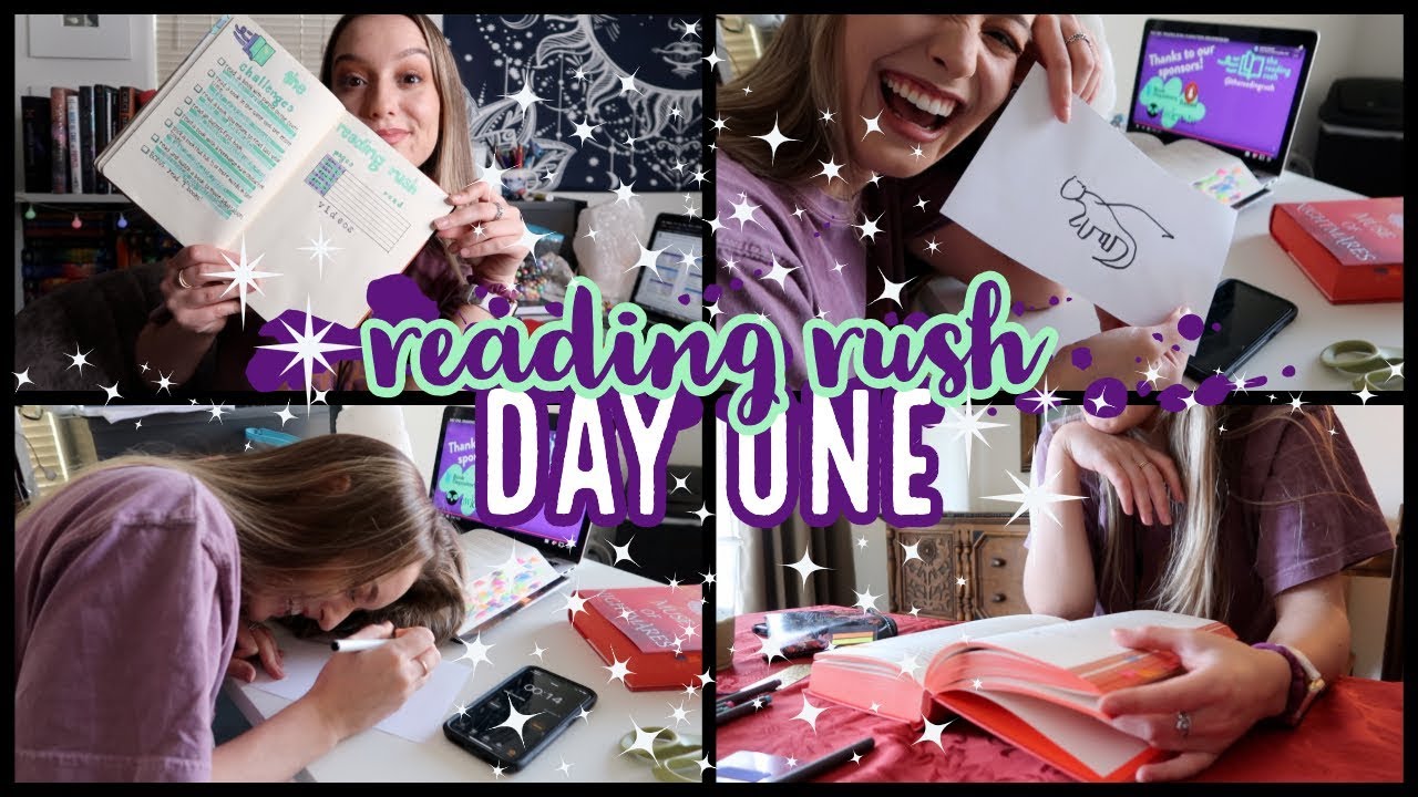 ◦ The Reading Rush DAY ONE | Drawing Book Characters ◦