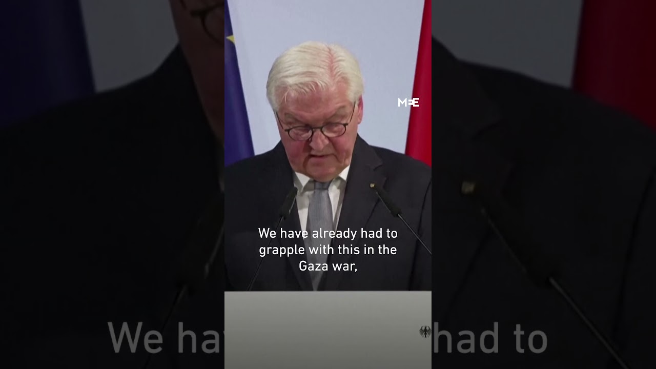 German president says US-Israeli war on Iran is 'a breach of international law'