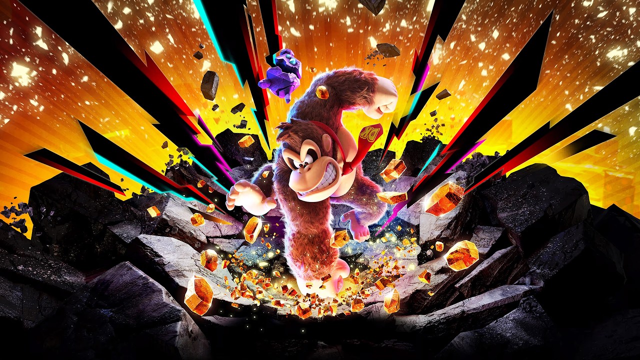 Donkey Kong Bananza. Ч1. Охота за бананами началась!