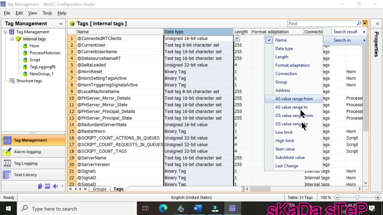 wincc configuration studio overview,scada system, Wincc tutorial#5شرح اسكادا