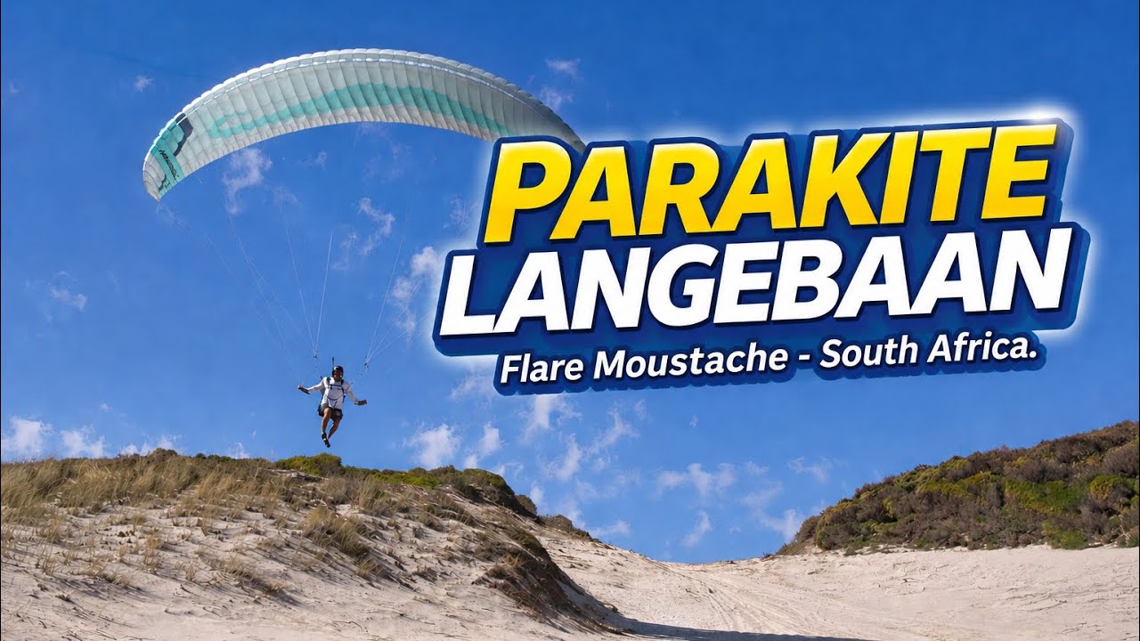 Parakiting in Langebaan South Africa | Mieke Progresses on the Flare Moustache - 15