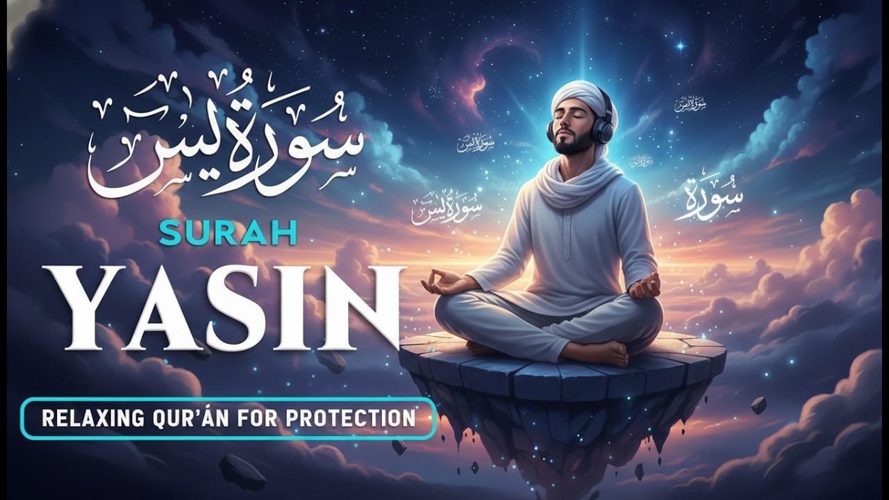 Surah Yaseen (Yasin) سورة يس | Relaxing Heart Touching Quran Recitation Tranquility Muhammad Hijazi