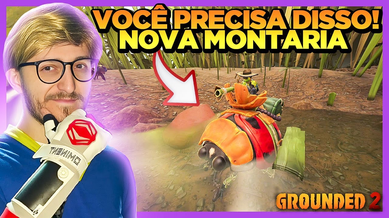 GROUNDED 2: Tudo Sobre a Nova MONTARIA de JOANINHA! Como Chocar Ovo de Joaninha e Suas Vantagens!