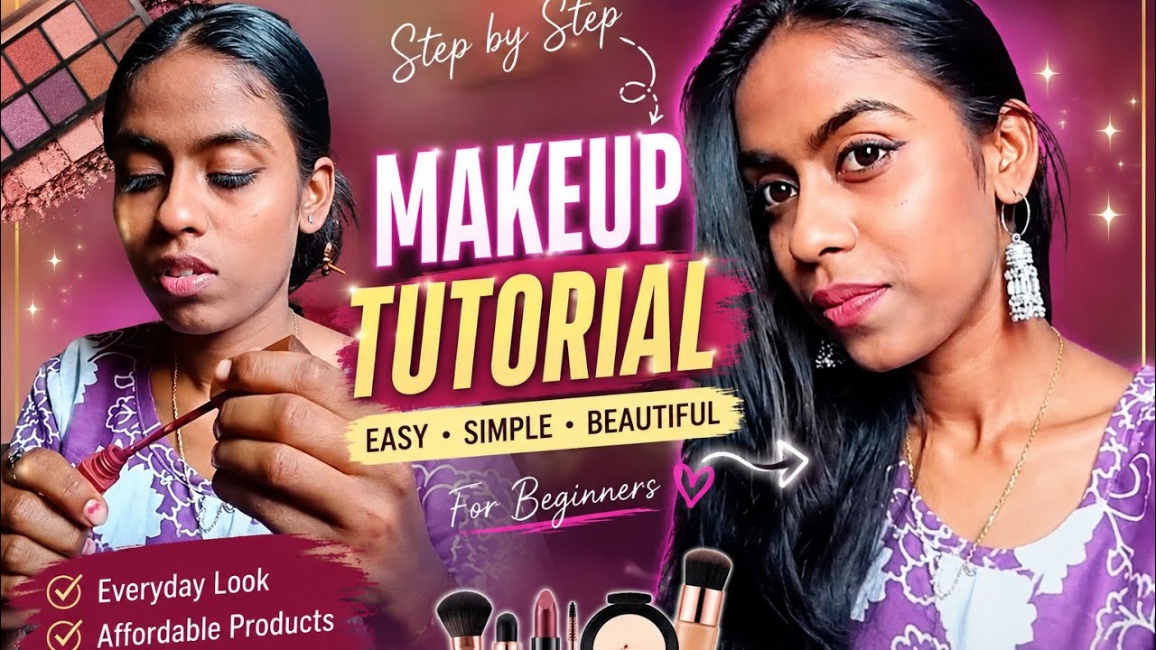 My first vloge ✨ makeup 🍒